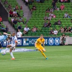 Mark Janko postize prvi pogodak na utakmici Foto Srpski Glas